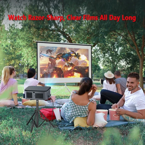 XIWBSY 8k Smart Projector AutoFocus Portable Projector 4K with WIFI Bluetooth 1080P Home Movie Theater Beamer Outdoor Proyector - Image 3